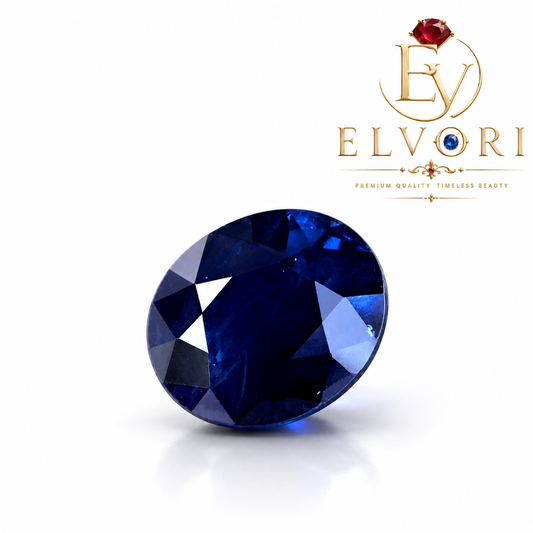 Natural Royal Blue Sapphire 1.22 ct Oval cut | Loose Gemstone